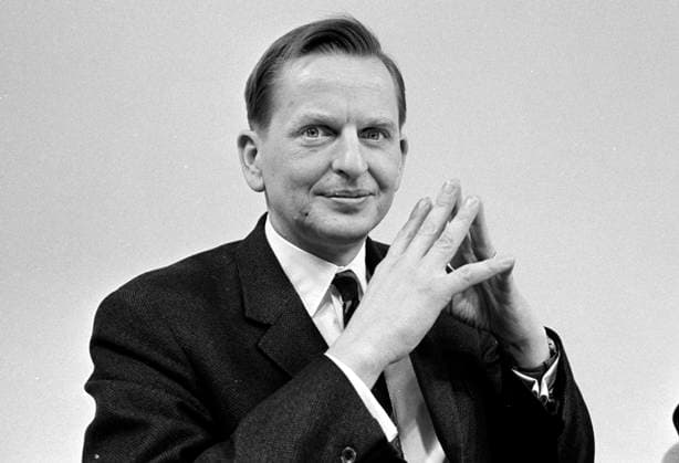 1968-02. Olof Palme, politician (Social Democrat), Minister of Education 1968-1969, Prime Minister 1969-1976 and 1982-1986. Sweden sp_sw x5600x *** 1968 02 Olof Palme, politician Social Democrat , Minister of Education 1968 1969, Prime Minister 1969 1976 and 1982 1986 Sweden sp sw x5600x  Copyright: xBertilxS-sonxAberg SVTx OLOF PALME