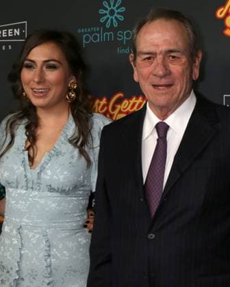 USA - Just Getting Started Premiere - Los Angeles LOS ANGELES - DEC 7: Victoria Jones, Tommy Lee Jones at the Just Getting Started Premiere at ArcLight Hollywood on December 7, 2017 in Los Angeles, CA Los Angeles CA USA EDITORIAL USE ONLY Copyright: xx KathyxHutchinsx khphotos695429