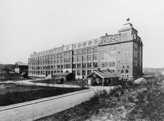 Volvo. Nordkulan . Fabrikslokalen pa Hisingen som ägdes av SKF som blev Volvos första fabrik. *** Local Caption *** Kamerareportage AB x2524x *** Volvo Nordkulan Factory premises on Hisingen owned by SKF which became Volvos first factory Local Caption Kamerareportage AB x2524x  Copyright: xKamerareportage TTx