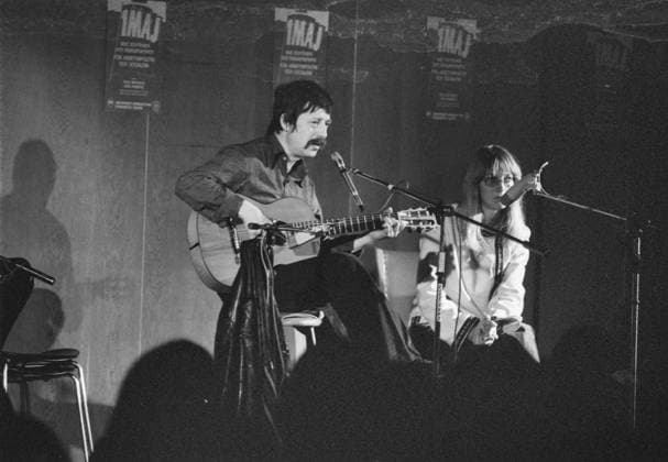 Göteborg 1977-04-26 - Wolf Biermann tysk sangare *** Local Caption *** GP KAMERAREPORTAGE x2524x *** Gothenburg 1977 04 26 Wolf Biermann German singer Local Caption GP KAMERAREPORTAGE x2524x  Copyright: xKamerareportage TTx