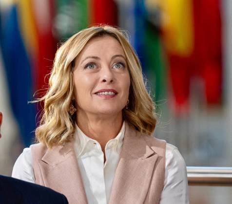 October 16, 2024, Brussels: An handout image provided by Italian governmemt press office shows Italy s Prime Minister Giorgia Meloni attending a EU - Gulf Cooperation Council (GCC) summit in Brussels, 16 October 2024. .ANSA FILIPPO ATTILI- UFFICIO STAMPA PALAZZO CHIGI Brussels  - ZUMAa110 20241016_zaf_a110_035 Copyright: xFilippoxAttilix