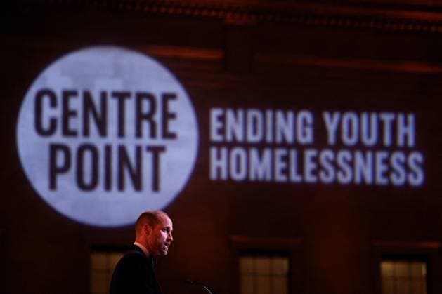Entertainment Themen der Woche KW42 News Bilder des Tages The Centrepoint Awards in London Britain s Prince William speaks during the Centrepoint Awards, in London, Britain October 16, 2024., Credit:Hollie Adams Avalon UNITED KINGDOM, LONDON  Copyright: xHolliexAdamsx xAvalonx 0922011942