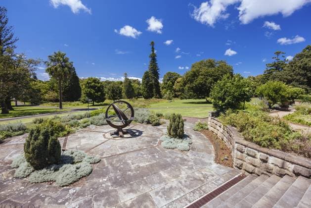 Royal Botanic Garden an einem warmen Herbstmorgen in Sydney, New South Wales, Australien, Ozeanien Royal Botanic Garden on a warm autumn morning in Sydney, New South Wales, Australia, Oceania Copyright: imageBROKER ChrisxPutnam ibxiqx11532278.jpg