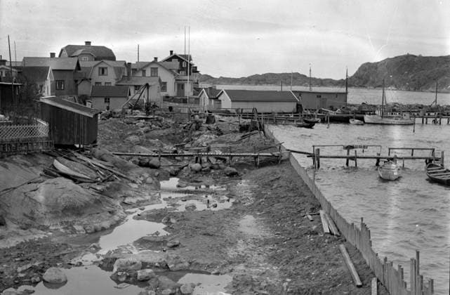 Göteborg - 1938-03-29 - Arbete med att bygga en kaj - Styrsö Tangen i Göteborgs södra skärgard - *** Local Caption *** GT Lada 1938-mars-01 KAMERAREPORTAGE x2524x *** Gothenburg 1938 03 29 Work on building a quay Styrsö Tangen in Gothenburgs southern archipelago Local Caption GT Lada 1938 March 01 KAMERAREPORTAGE x2524x  Copyright: xKamerareportage TTx