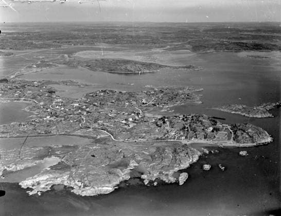 Göteborg omkring 1937 - Flygbild troligen över Göteborgs norra eller södra skärgard *** Local Caption *** Lada: Krep 2009-02 THURE CRISTIANSSON x2524x *** Gothenburg around 1937 Aerial view probably over Gothenburgs northern or southern archipelago Local Caption Lada Krep 2009 02 THURE CRISTIANSSON x2524x  Copyright: xKamerareportage TTx