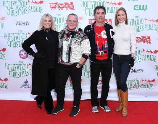 The 88th Annual Hollywood Christmas Parade 01 December 2019 - Hollywood, California - Jennifer Runyon, Willie Aames, Scott Baio, Josie Davis. The 88th Annual Hollywood Christmas Parade held at Hollywood Blvd.. Photo Credit: Birdie Thompson AdMedia Hollywood California United States EDITORIAL USE ONLY  Copyright: xx BirdiexThompsonx admphotostwo661061