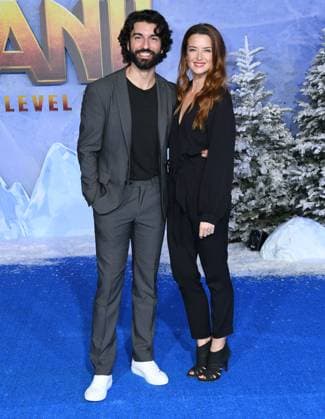 Jumanji: The Next Level Los Angeles Premiere 09 December 2019 - Hollywood, California - Justin Baldoni, Emily Baldoni. Jumanji: The Next Level Los Angeles Premiere held at TCL Chinese Theatre. Photo Credit: Birdie Thompson AdMedia Hollywood California United States EDITORIAL USE ONLY  Copyright: xx BirdiexThompsonx admphotostwo664344