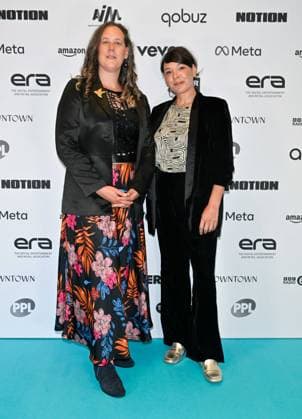 AIM Independent Music Awards 2024 - VIP Arrivals Gee Davy and Ruth Barlow attend the AIM Independent Music Awards 2024 at The Roundhouse on October 17, 2024 in London, England, Credit:Jules Annan Avalon  Copyright: xJulesxAnnanx xAvalonx 0922576327
