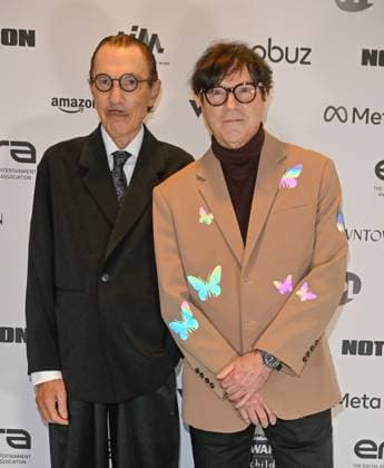 AIM Independent Music Awards 2024 - VIP Arrivals Ron Mael and Russell Mael of Sparks attend the AIM Independent Music Awards 2024 at The Roundhouse on October 17, 2024 in London, England, Credit:Jules Annan Avalon  Copyright: xJulesxAnnanx xAvalonx 0922577799