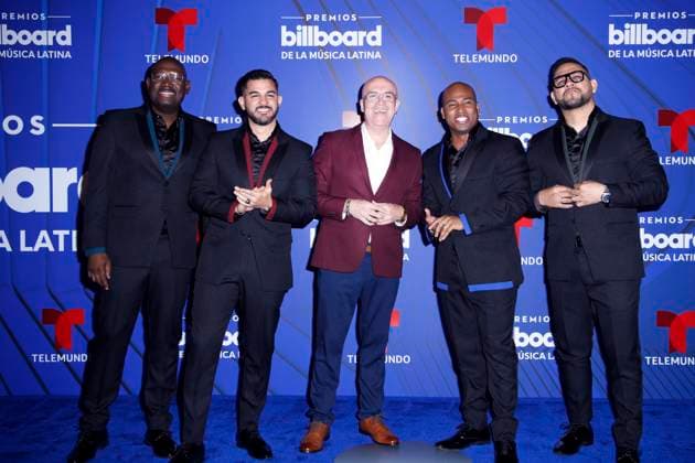 Entertainment Bilder des Tages Grupo Niche walks the red carpet at the 2024 Latin Billboard Music Awards at the Mediapro Studio in Medley, Florida on Thursday, October 17, 2024.  MIA20241017120 GARYxIxROTHSTEIN