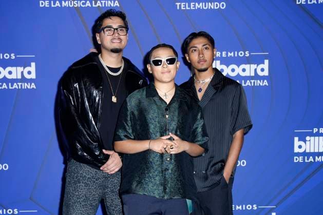 Yahritza y Su Esencia walk the red carpet at the 2024 Latin Billboard Music Awards at the Mediapro Studio in Medley, Florida on Thursday, October 17, 2024.  MIA20241017148 GARYxIxROTHSTEIN