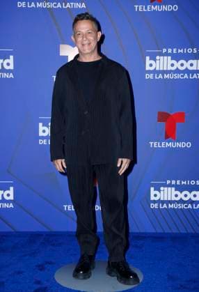 Alejandro Sanz walks the red carpet at the 2024 Latin Billboard Music Awards at the Mediapro Studio in Medley, Florida on Thursday, October 17, 2024.  MIA20241017159 GARYxIxROTHSTEIN