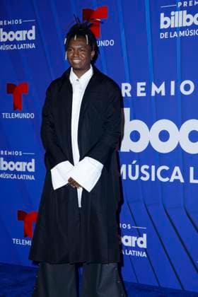 Venesi walks the red carpet at the 2024 Latin Billboard Music Awards at the Mediapro Studio in Medley, Florida on Thursday, October 17, 2024.  MIA202410172156 GARYxIxROTHSTEIN