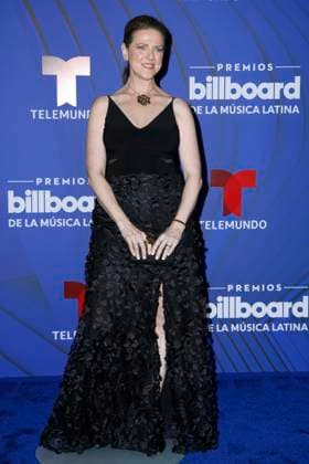Sigal Ratner Arias walks the red carpet at the 2024 Latin Billboard Music Awards at the Mediapro Studio in Medley, Florida on Thursday, October 17, 2024.  MIA20241017165 GARYxIxROTHSTEIN