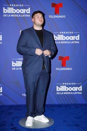 Benny Colanders walks the red carpet at the 2024 Latin Billboard Music Awards at the Mediapro Studio in Medley, Florida on Thursday, October 17, 2024.  MIA20241017172 GARYxIxROTHSTEIN