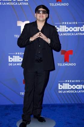 Alex Fierro walks the red carpet at the 2024 Latin Billboard Music Awards at the Mediapro Studio in Medley, Florida on Thursday, October 17, 2024.  MIA20241017177 GARYxIxROTHSTEIN
