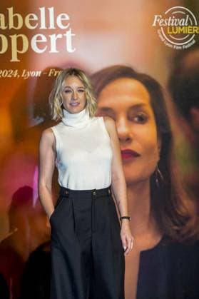 Ludivine Saignier attends the Lumière Festival 2024 award ceremony in Lyon on 10 18 2024 Photo Sandrine Thesillat Panoramic PEOPLE Price Lumiere Festival Lumiere 2024 Lyon 10 18 2024 SandrineThesillat Panoramic 