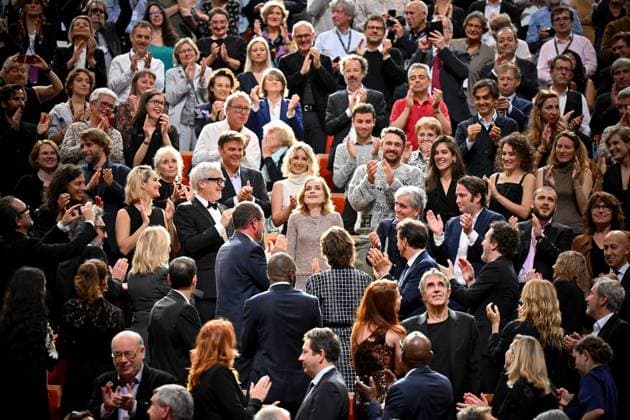 16th Lumiere Film Festival Lumiere Award Ceremony Isabelle Huppert attending the Lumiere Award Ceremony ( Prix Lumiere ) during the 16th Lumiere Film Festival in Lyon, France on October 18, 2024. Photo by Julien Reynaud APS-Medias ABACAPRESS.COM Lyon France  Copyright: xReynaudxJulien APS-Medias ABACAx