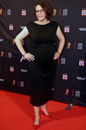 Anna Schoeppe bei der 35. Verleihung des Hessischen Film- und Kinopreises 2024 in der Alten Oper. Frankfurt am Main, 18.10.2024