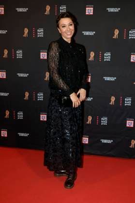 Ursula Strauss bei der 35. Verleihung des Hessischen Film- und Kinopreises 2024 in der Alten Oper. Frankfurt am Main, 18.10.2024