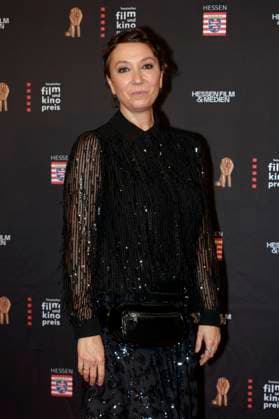 Ursula Strauss bei der 35. Verleihung des Hessischen Film- und Kinopreises 2024 in der Alten Oper. Frankfurt am Main, 18.10.2024