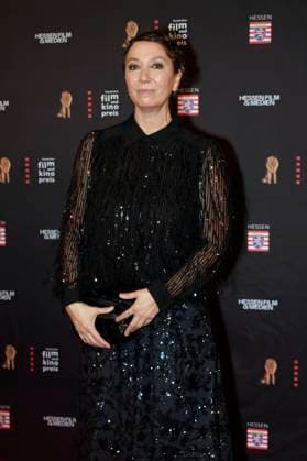 Ursula Strauss bei der 35. Verleihung des Hessischen Film- und Kinopreises 2024 in der Alten Oper. Frankfurt am Main, 18.10.2024