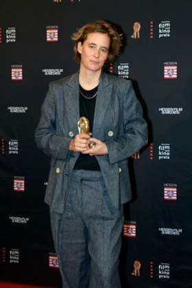 Pia Strietmann bei der 35. Verleihung des Hessischen Film- und Kinopreises 2024 in der Alten Oper. Frankfurt am Main, 18.10.2024