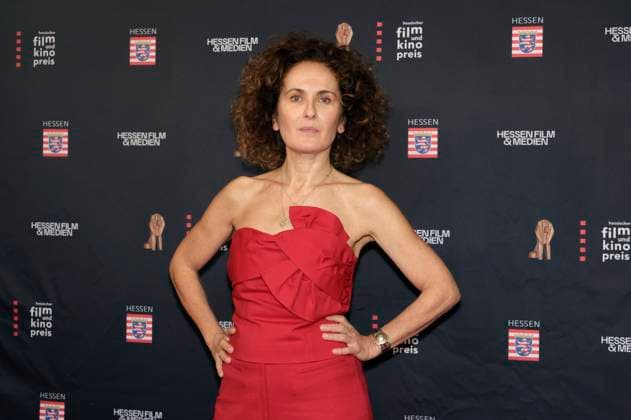 Melika Foroutan bei der 35. Verleihung des Hessischen Film- und Kinopreises 2024 in der Alten Oper. Frankfurt am Main, 18.10.2024