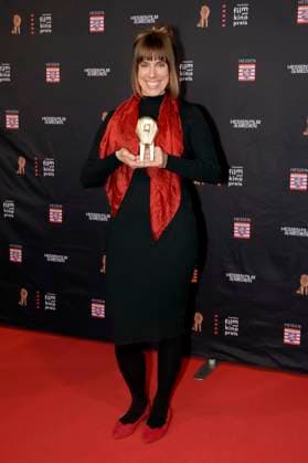 Marja Burchard bei der 35. Verleihung des Hessischen Film- und Kinopreises 2024 in der Alten Oper. Frankfurt am Main, 18.10.2024