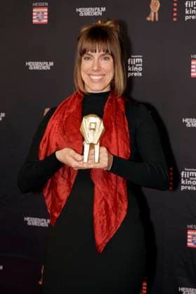 Marja Burchard bei der 35. Verleihung des Hessischen Film- und Kinopreises 2024 in der Alten Oper. Frankfurt am Main, 18.10.2024