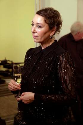 Ursula Strauss bei der 35. Verleihung des Hessischen Film- und Kinopreises 2024 in der Alten Oper. Frankfurt am Main, 18.10.2024
