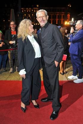 Hessischer Film- und Kinopreis 2024. Lambert Wilson und Barbara Sukowa anläßlich der Verleihung des Hessischen Film- und Kinopreises am 18.10.2024 in der Alten Oper, Frankfurt Main. 20241018MWI010781