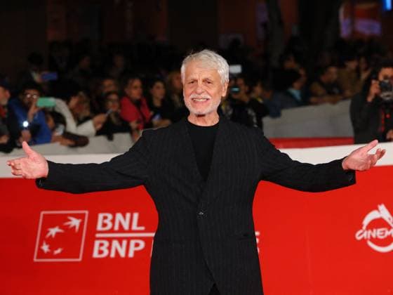 Rome Cinema Fest 2024. Red carpet film Eterno visionario Roma Cinema Fest 2024. Rome Film Fest. Red carpet film Eterno visionario . Pictured: Michele Placido Rome Italy  Copyright: xIPA ABACAx