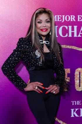 90313165. MÃ xico, 13 Mar 2019 (Notimex-Jessica Espinosa).- Se llevo la alfombra roja de The Best Show About The King Of Pop , homenaje musical al rey del Pop Michael Jackson, en el Centro Cultural Telmex. En la imagen, La Toya Jackson. NOTIMEX FOTO JESSICA ESPINOSA JES ACE MEXICO CDMX MEXICO EDITORIAL USE ONLY Copyright: xNOTIMEXx NTX01017000 JESSICAxESPINOSAx notimexpix851624