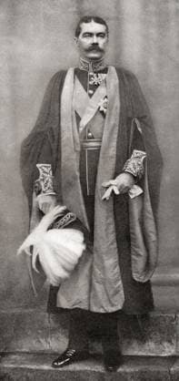 RECORD DATE NOT STATED Lord Kitchener in the robes of an LL.D.- Doctor of Laws -of Cambridge University. Lord Kitchener in the robes of an LL.D.- Doctor of Laws -of Cambridge University, November 24th, 1898. Field Marshal Horatio Herbert Kitchener, 1st Earl Kitchener, 1850 . Copyright: KenxWelshx xDesignxPics 902_05_2430713HighRes