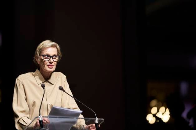 October 21, 2024, Madrid, Madrid, Spain: Siri Hustvedt attends Paul Auster Tribute at Circulo de Bellas Artes on October 21, 2024 in Madrid, Spain Madrid Spain - ZUMAg15_ 20241021_zaf_g15_027 Copyright: xJackxAbuinx