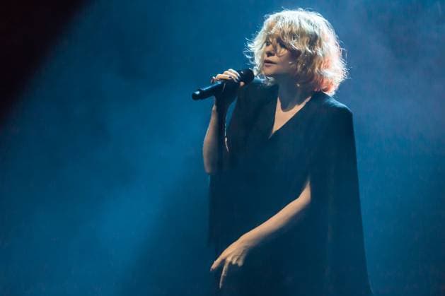 Goldfrapp Die britische Band Goldfrapp mit Sängerin und Frontfrau Alison Goldfrapp live beim Blue Balls Festival in Luzern, Schweiz, Europa ,property released Copyright: xZoonar.com OliverxGutfleischx 6127950 ,model released, Symbolfoto ,property released