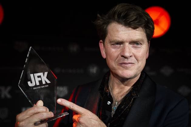 AMSTERDAM - Winner Beau van Erven Dorens during the announcement JFK s Greatest Man 2024. ANP JEROEN JUMELET netherlands out - belgium out  Copyright: xx x511657821x originalFilename: 511657821.jpg