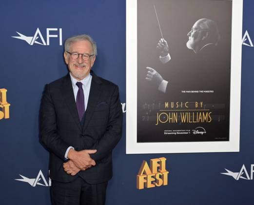 Music By John Williams Premiere - Los Angeles, CA LOS ANGELES, CA. October 23, 2024: Steven Spielberg at the premiere for Music By John Williams at the AFI FEST 2024. Los Angeles CA USA  Copyright: xPaulxSmith Featureflashx