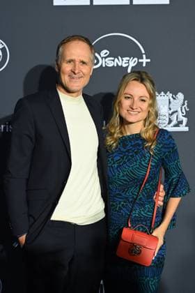Thomas Sprekelsen (Schauspieler) und Vanessa Eichholz (Schauspielerin). Roter Teppich,Blauer Panther TV und Streaming Award 2024 am 23.10.2024 in der BMW Welt Muenchen.