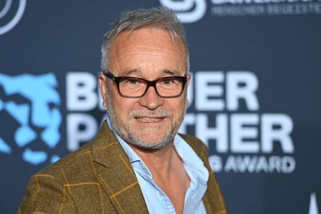 Thomas DARCHINGER (Schauspieler), Einzelbild,angeschnittenes Einzelmotiv,Portraet,Portrait,Porträt. Roter Teppich,Blauer Panther TV und Streaming Award 2024 am 23.10.2024 in der BMW Welt Muenchen.