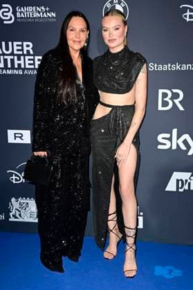 Natascha Ochsenknecht mit Tochter Cheyenne Savannah Ochsenknecht bei der Verleihung vom Blauer Panther - TV & Streaming Award 2024 in der BMW Welt. München, 23.10.2024