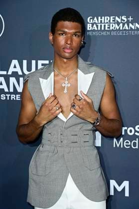 Jermaine Kokou Kothe bei der Verleihung vom Blauer Panther - TV & Streaming Award 2024 in der BMW Welt. München, 23.10.2024