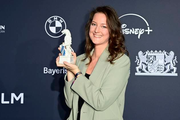 Daphne Ferraro bei der Verleihung vom Blauer Panther - TV & Streaming Award 2024 in der BMW Welt. München, 23.10.2024