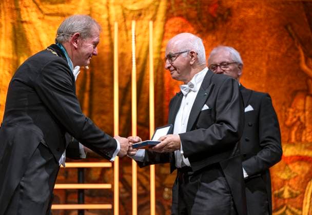 STOCKHOLM, SWEDEN 20241025 Bo Normark, EIT Innoenrgy, receives the 2024 Gold Medal at the Academy of Engineering Sciences IVA ceremony at Stockholm City Hall on Friday STOCKHOLM SWEDEN x10040x  Copyright: xAndersxWiklund TTx IVAS HÖGTIDSSAMMANKOMST 2024 XlEcWi5buqM