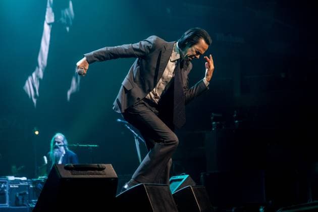Entertainment Themen der Woche KW43 Entertainment Bilder des Tages Nick Cave The Bad Seeds concert at WiZink Center Nick Cave The Bad Seeds band during a concert at WiZink Center, on October 25, 2025, in Madrid Spain Nick Cave The Bad Seeds is an Australian rock band formed in 1983 by vocalist Nick Cave, multi-instrumentalist Mick Harvey and guitarist vocalist Blixa Bargeld This is the bands first tour since 2017, with 27 concerts in 17 countries in Europe ATTENTION THE USE OF THESE PHOTOGRAPHS SHOULD BE FOR INFORMATION AND EDITORIAL PURPOSES ONLY AND ALWAYS IN DIRECT RELATION TO THE EVENT THAT ORIGINATED THEM 25 OCTOBER 2024 CONCERT NICK CAVE BAND MUSIC ROCK MUSIC Madrid Madrid Madrid Spain.  Copyright: xRicardoxRubiox 6302029