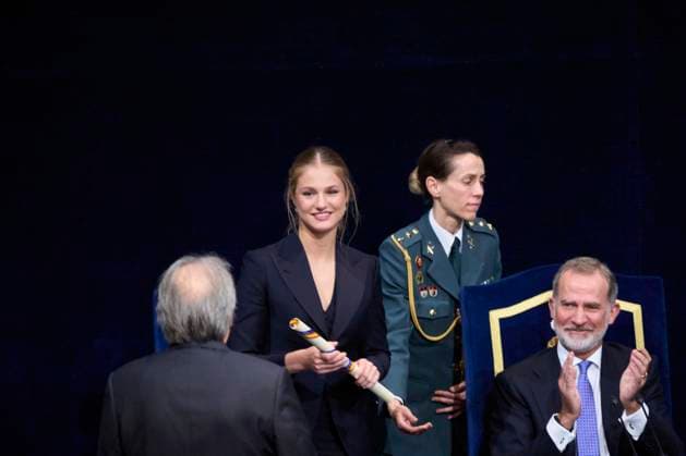 Princesa de Asturias Awards 2024 - Ceremony Gala Crown Princess Leonor attends Ceremony Gala during Princess of Asturias Awards 2024 at Campoamor Theatre on October 25, 2024 in Oviedo, Spain Photo by IMAGO MPG Oviedo Campoamor Theatre Asturias Spain  Copyright: xMPGx