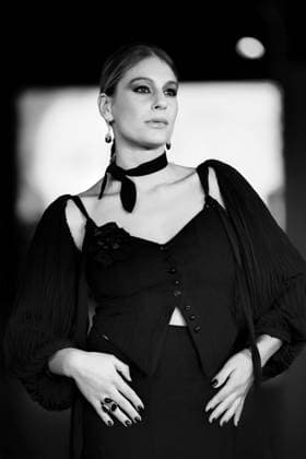 RECORD DATE NOT STATED L Albero - Red Carpet - The 19th Rome Film Festival. Rome, Italy - October 22: Yamina Brirmi attends the L Albero red carpet during the 19th Rome Film Festival at Auditorium Parco della Musica. Rome RM Italy Copyright: xPhotoxbyxGennaroxLeonardix