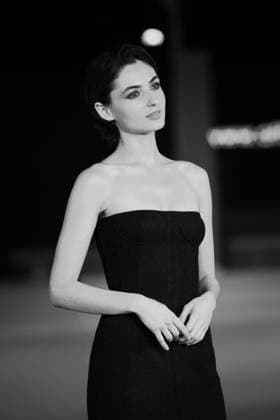 RECORD DATE NOT STATED L Albero - Red Carpet - The 19th Rome Film Festival. Rome, Italy - October 22: Tecla Insolia attends the L Albero red carpet during the 19th Rome Film Festival at Auditorium Parco della Musica. Rome RM Italy Copyright: xPhotoxbyxGennaroxLeonardix