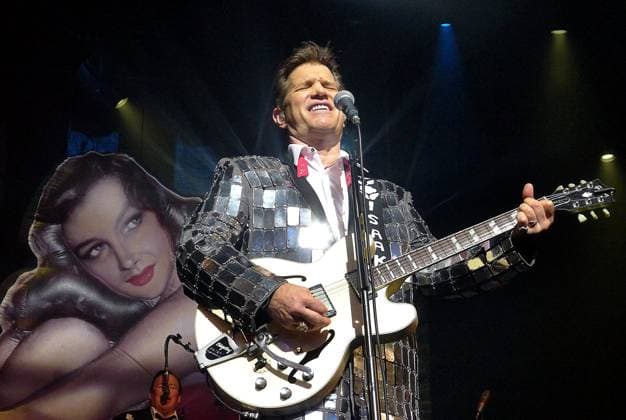Chris Isaak, sangare usa, scenbilder 2012-10-17 (c) Ulf Höjer Aftonbladet IBL Bildbyra * * * EXPRESSEN OUT * * * AFTONBLADET 7226 x2512x  Copyright: xUlfxHöjer Aftonbladet TTx Chris Isaak